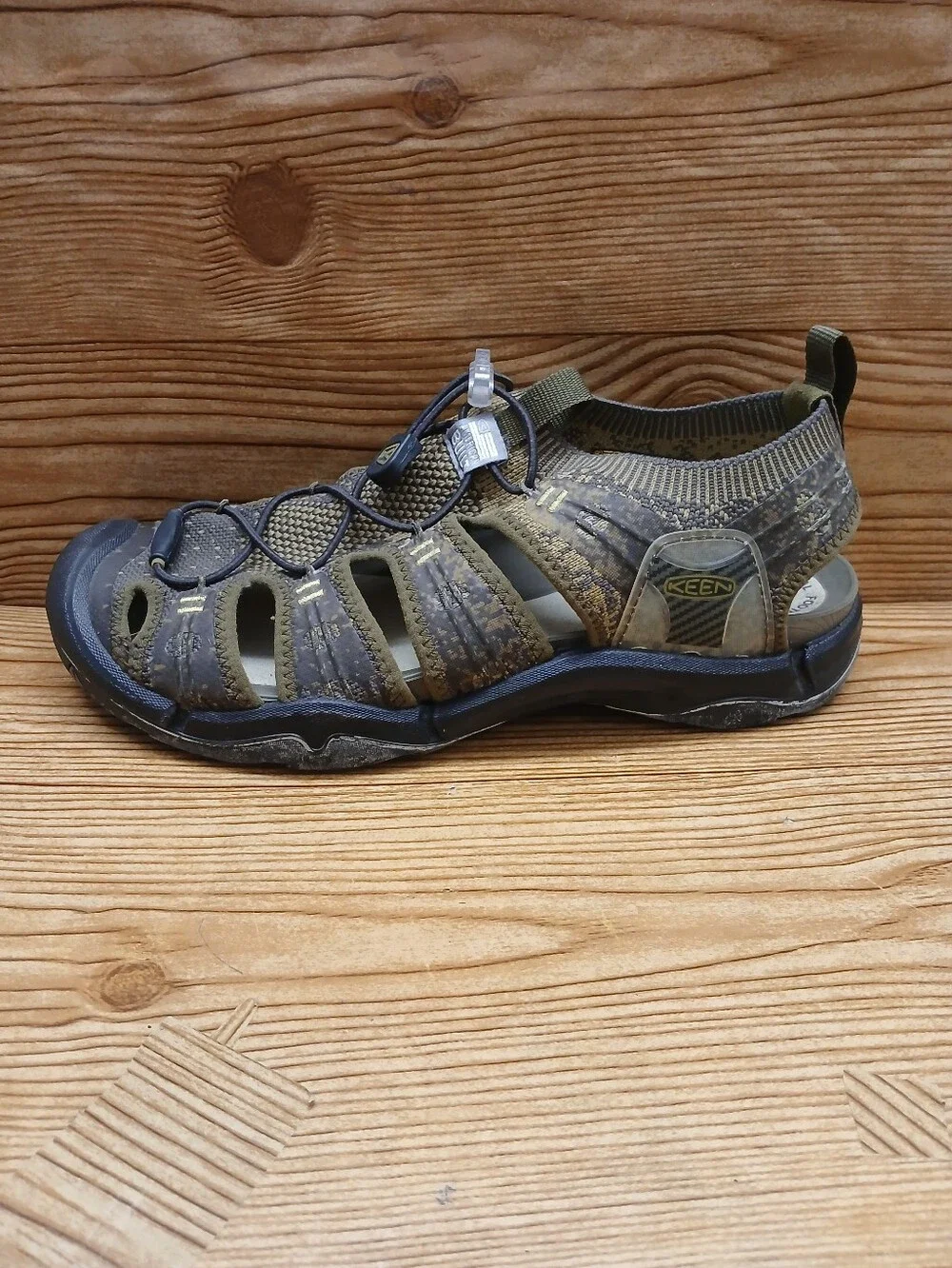 Keen Men's Olive Green Outdoor Sandal - Lightweight Adventure Shoe
